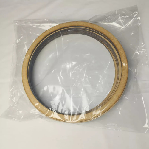 10 Aros Fibrofácil Mdf 20 Cm De Diámetro - Marco De 1.5 Cm