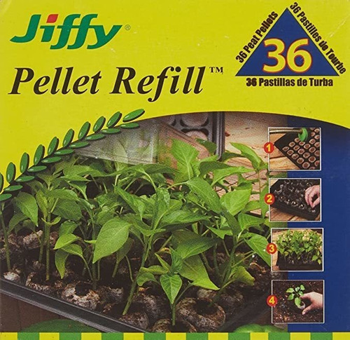 Jiffy J3r36 - Recambio De Pellets Para Plantas (1.417 in, .