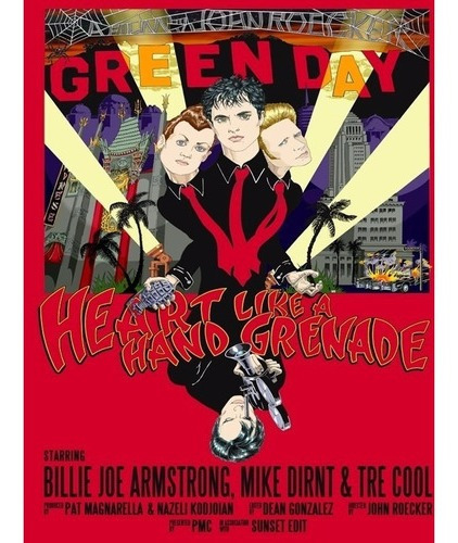Green Day Heart Like A Hand Grenade Dvd Nuevo Oferta&-.