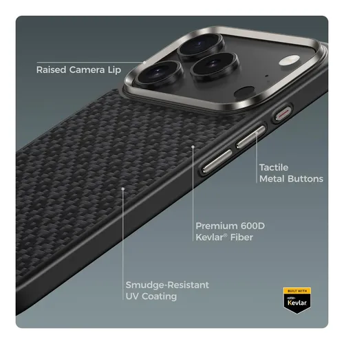 Capa Benks Armorgrid Armorpro Para iPhone 17 Pro Kevlar Mags