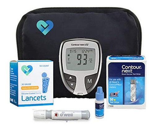 Kit Completo Para Examen De Diabetes Y Glucosa En Sangre