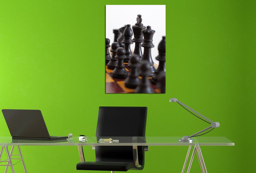 Vinilo Decorativo 30x45cm Ajedrez Chess Juego M9