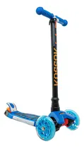 Comprar Monopatín Infantil Grande Con Luz Lateral 4 Ruedas Regulable Color 801- Azul Y Turquesa