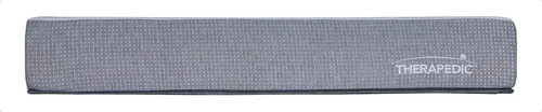 Colchón Queen En Caja Therapedic Unity 20cm Medio Color Plateado