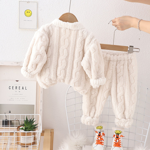 Conjunto De Pijama De Invierno Para Niños De Dos Piezas Engr