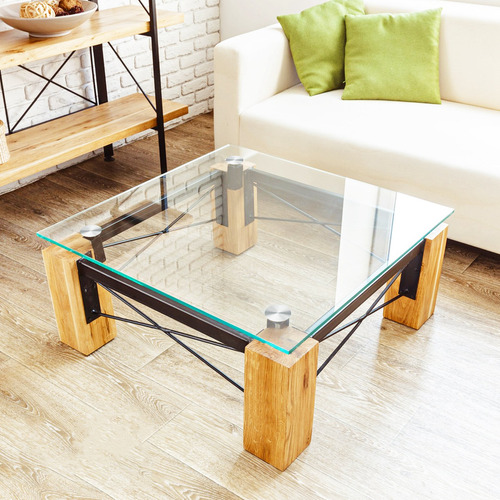 Pata De Mesa Adaptadora De Placa De Vidrio, Aluminio, Redond