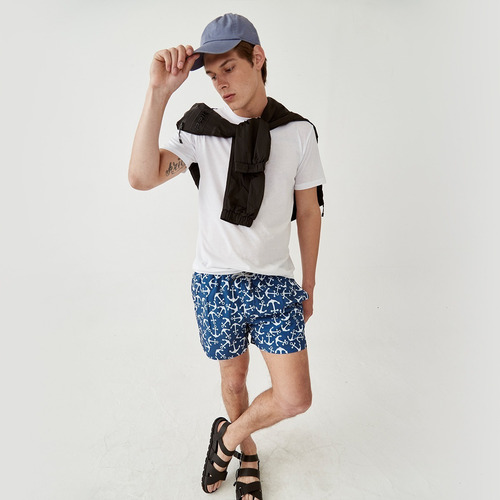 Short De Baño Anchors