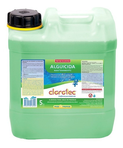 Alguicida 5 Lts Clorotec Mantenimiento