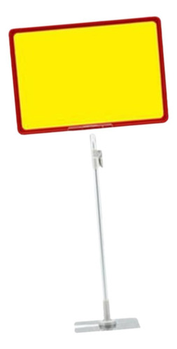 Soporte Para Letreros Ajustable, Soporte Para Letreros Rojo