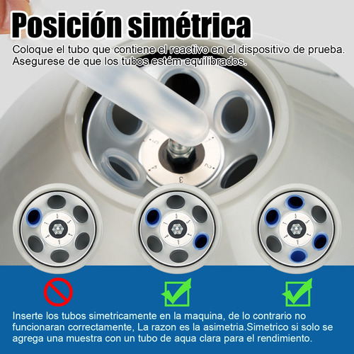 Centrifugadora Laboratorio Centrífuga 4000 Rpm+20 Ml X12 En