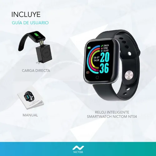 Smartwatch Nt04 Notificaciones Control De M sica
