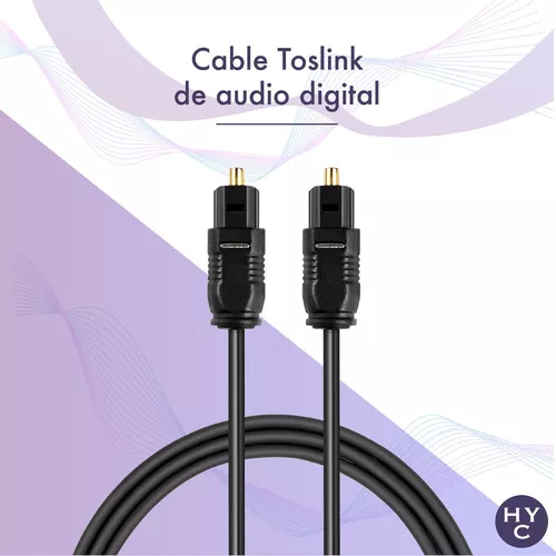 Cable Optico Audio Digital Toslink A Toslink 10 Metros