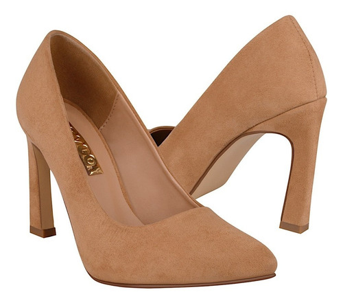 Tacones Dama Stylo 159003 Suede Beige