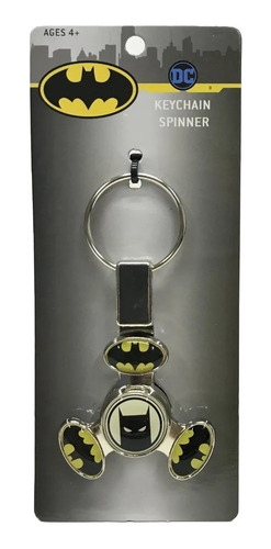 Llavero Spiner Dc Comics Batman Metal Giro Prolongado Origi