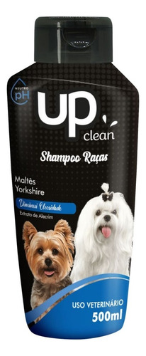 Shampoo Up Clean Raças 500ml Maltês E Yorkshire