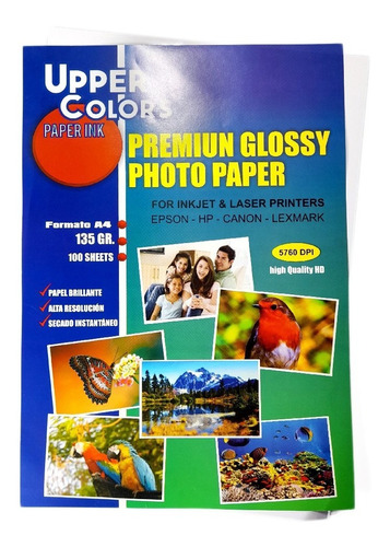 Papel  Fotografico - Etiquetas Adhesivo A4 50 Hojas