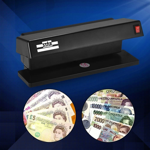Detector De Billetes Falsos Luz Ultravioleta Calidad
