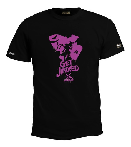 Camiseta 2xl - 3xl Get Jinxed League Of Legends Arcane Zxb