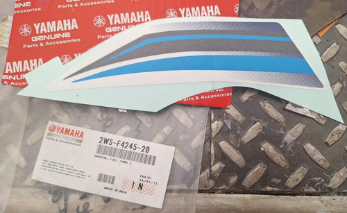Calcomania Deposito Combust.lado Derecho Yamaha Fazer Orig.