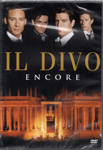 Dvd Il Divo - Encore - Novo Lacrado De Fábrica