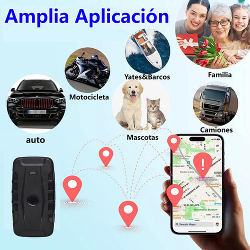 Salind GPS GT76 Localizador Rastreador Gps Tracker Auto 4g 10000mah