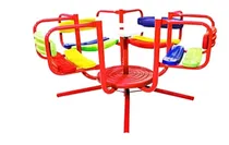 Comprar Calesita Infantil Reforzada Juegos Jardín Listones Plástico 