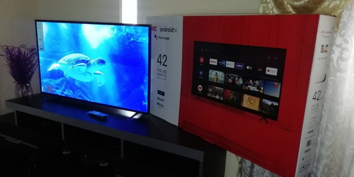 Imagen 4 de 8 de Tv Jvc Android + Smart 42 Comando De Voz
