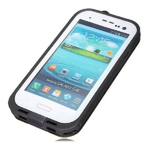 Estuche Lifeproof Para Galaxy S3- Blanco Estuche Carcasa