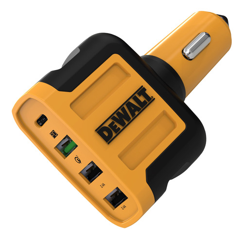 Dewalt Cargador Usb Pd Móvil De 4 Puertos, Cargador De Coc.