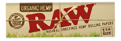 Papel RAW Organic Hemp 1¼ (76mm) - Cáñamo Orgánico