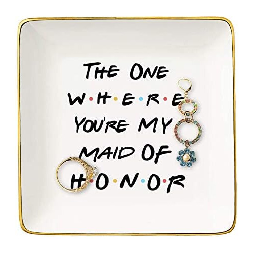 Bridesmaid Gift From Bride - The One Where You're My Ma...