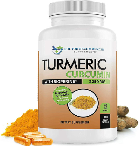 Turmeric Curcumin - Cápsulas De Suplemento De Cúrcuma 2