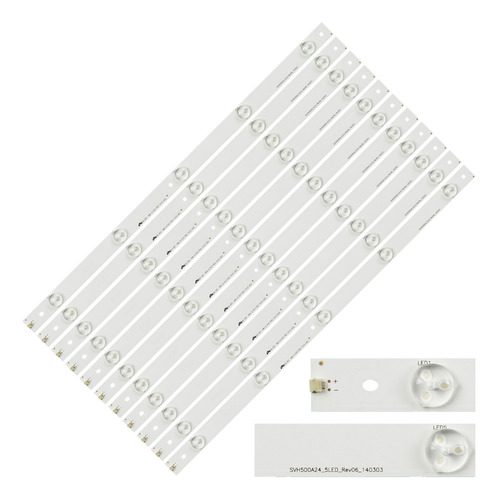 Kit De Hisense 50h4d, 50h5c/b2 Hd500df-b53 - Aluminio, Nuevo