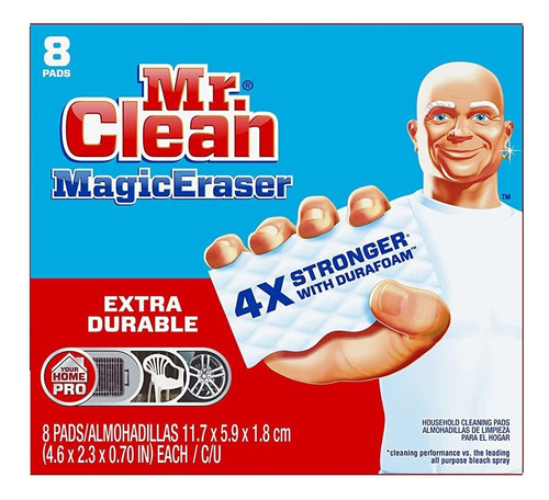 Mr Clean Magic Eraser Extra Durable, Almohadillas De Lim