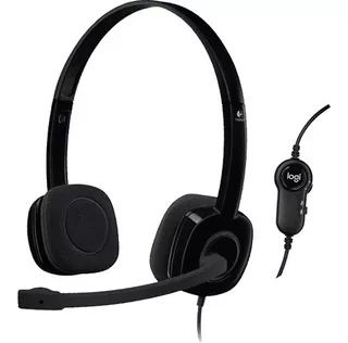 Auricular Vincha Headset Logitech H151 Micrófono Pc Ps4 Mini