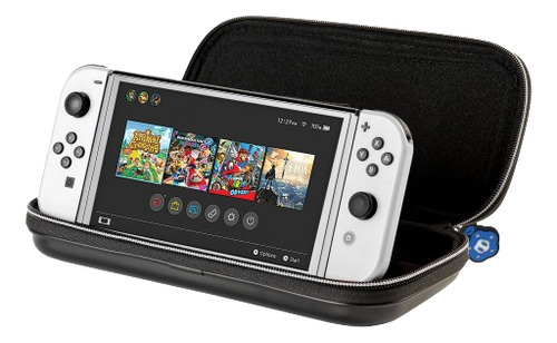 Estuche Nintendo Switch Super Mario Wonder Negro Rds Negro