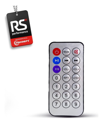 Amplificador Receiver Multicanal Taramps Ab Home 80 4 Ohms Cor Preto Potência de saída RMS 80 W