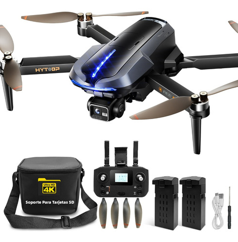 Drone Profesional 3 Ejes Cardán 4k Con Dual Cámara 5ghz Gps