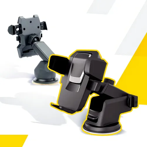 Suporte Celular Veicular Carro Trava Automática Anti Queda
