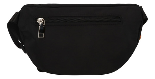 Bolso Mujer Riñonera Color Negro 871-38 Negro Lisa Negro