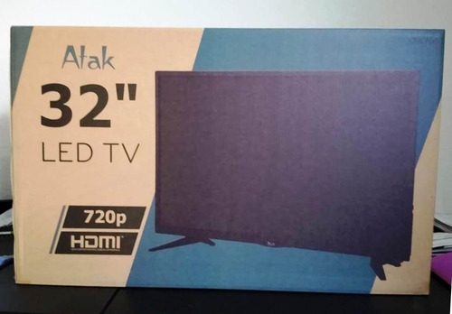 Televisor Tv Atak 32 Lcd Hd Roku Compatible Nuevo En Caja