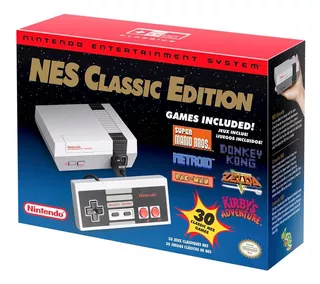 Nintendo Nes Classic Edition Mini Consola Con 30 Juegos