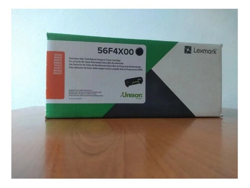 Toner Lexmark 56f4x00 Ms421 Ms521 Ms621 Ms622 Mx421 521 621