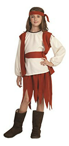 Buccaneer Girl Child Costume (large 12-14)