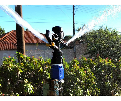 Aspersor Agrojet Mini Agrícola Irrigação Com Estaca (4 Un)
