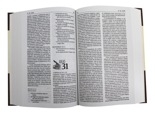 Imagen 3 de 5 de La Biblia En Un Año Rvr60 Tapa Dura
