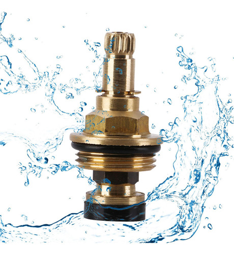 - 2 Cartucho De Grifo De Cobre For Agua Fría Y 2 Piezas