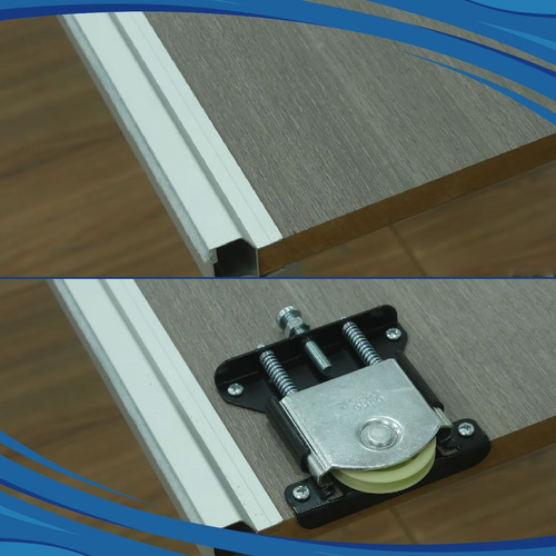 Imagen 5 de 10 de Rueda Frente Placard Corredizo Mueble Grupo Euro Mundo Cima