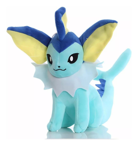 Peluche Pokemon Vaporeon Grande 35cm Excelente Calidad 