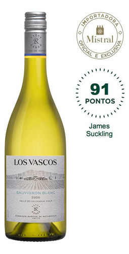 Vinho Branco Los Vascos Sauvignon Blanc 2022 750ml